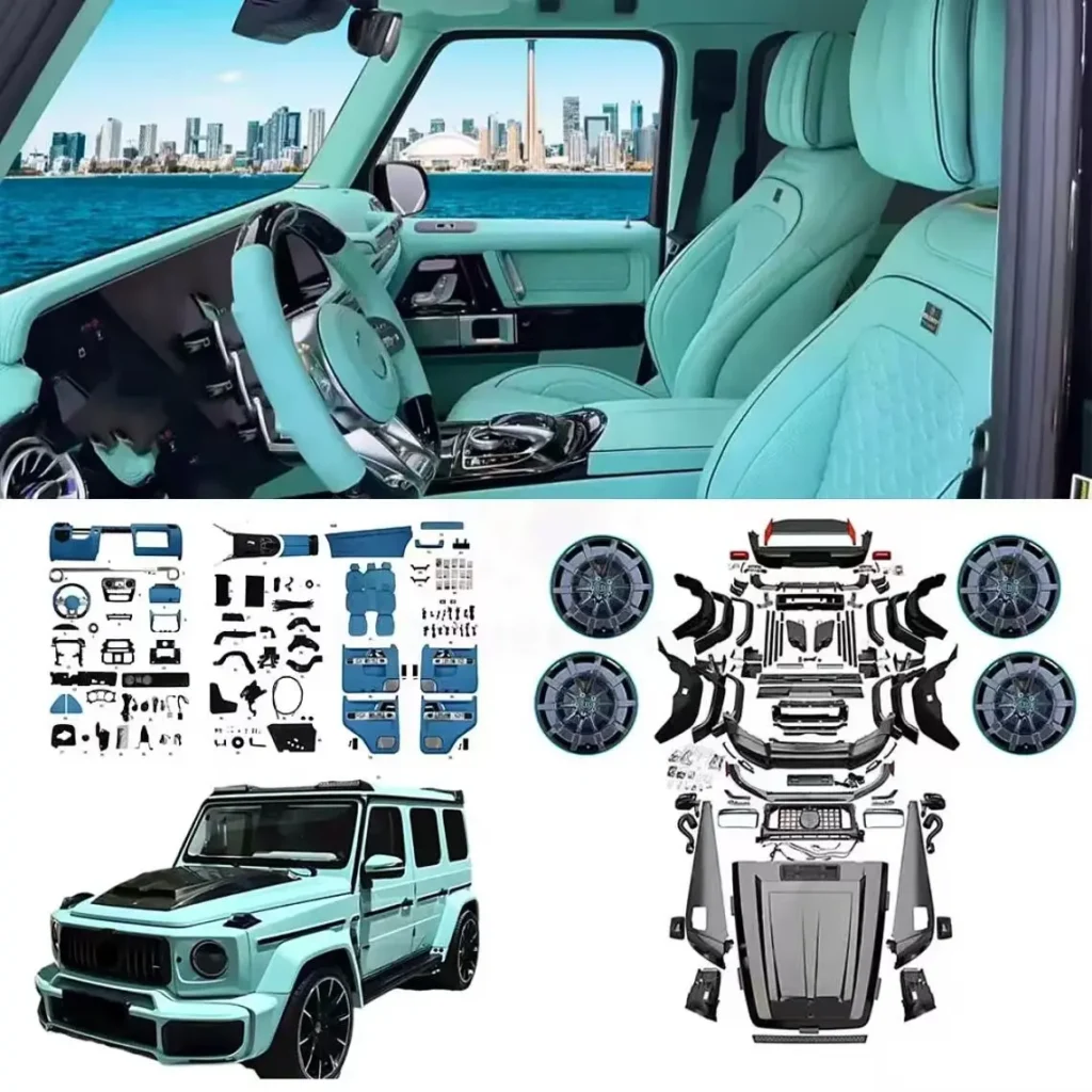 G900 Rocket Carbon Fiber Body Kit Mercedes G-Class W464 - View 01