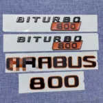 G900 Rocket Style Badge Set Mercedes G-Class W463 W464 - View 05