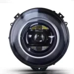 Smoked Black LED Headlights Mercedes G-Class W463A W464 - View 02