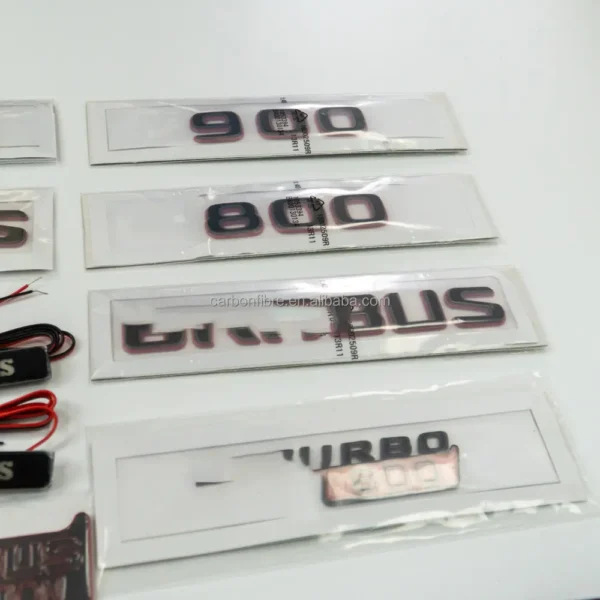 后备箱侧挡泥板 Led 格栅徽章 05
