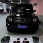 Geometric LED Laser Headlights Mercedes G-Class W464 - View 03