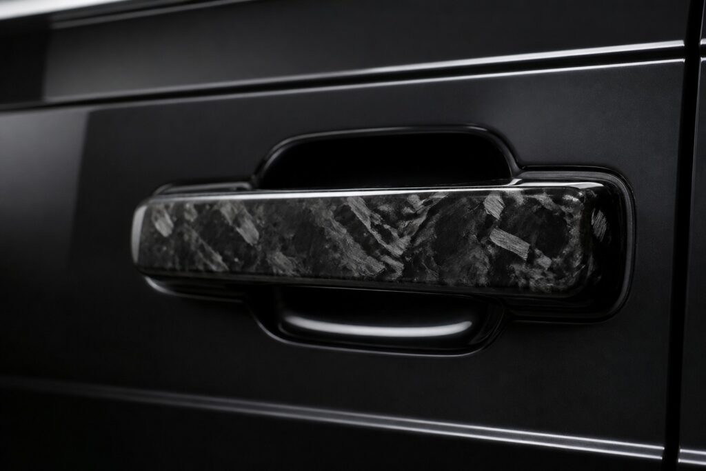 forged carbon door handles g class guide