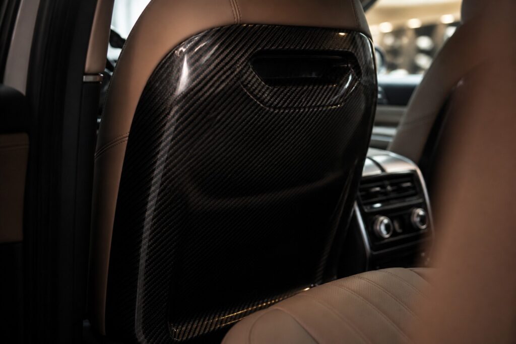 g63 carbon fiber seat backrest guide
