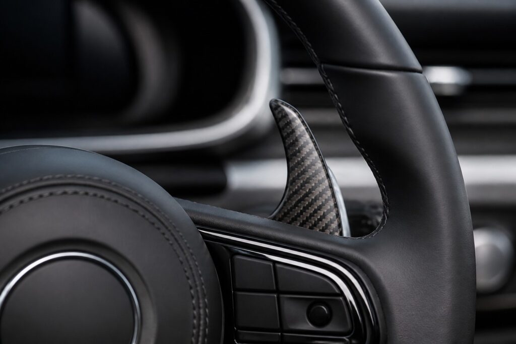 g63 carbon fiber shift paddles interior guide