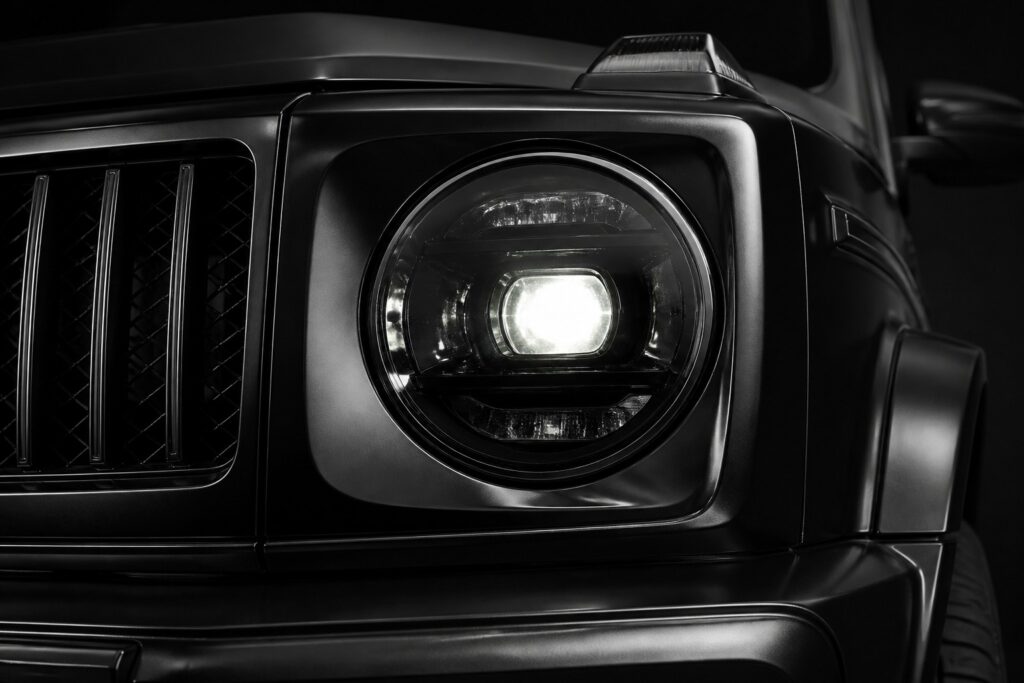 g63 smoked black led headlights guide