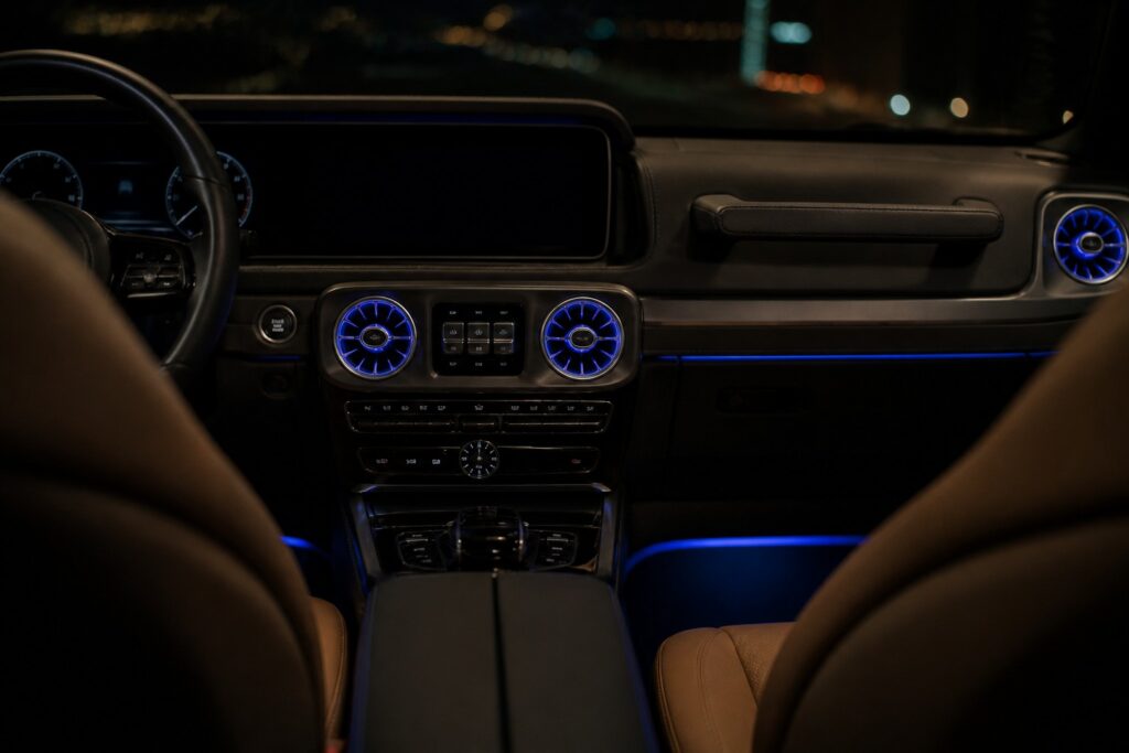g class ambient light turbo vents guide