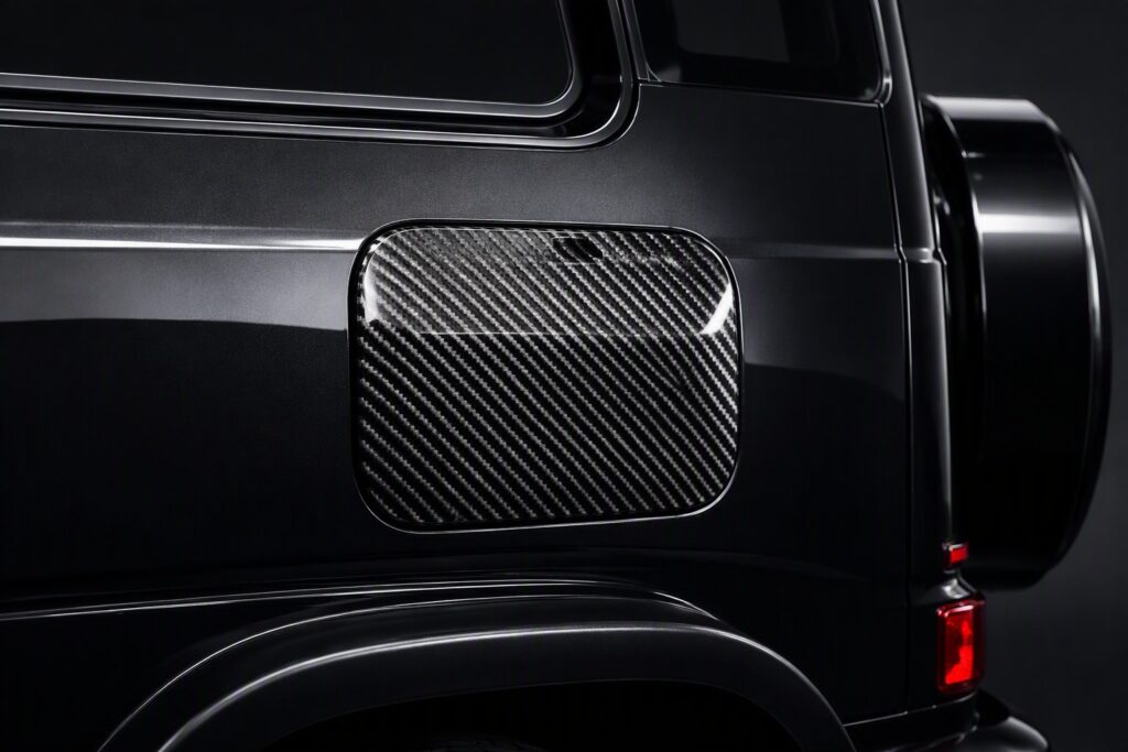 g63 carbon fiber exterior accents guide