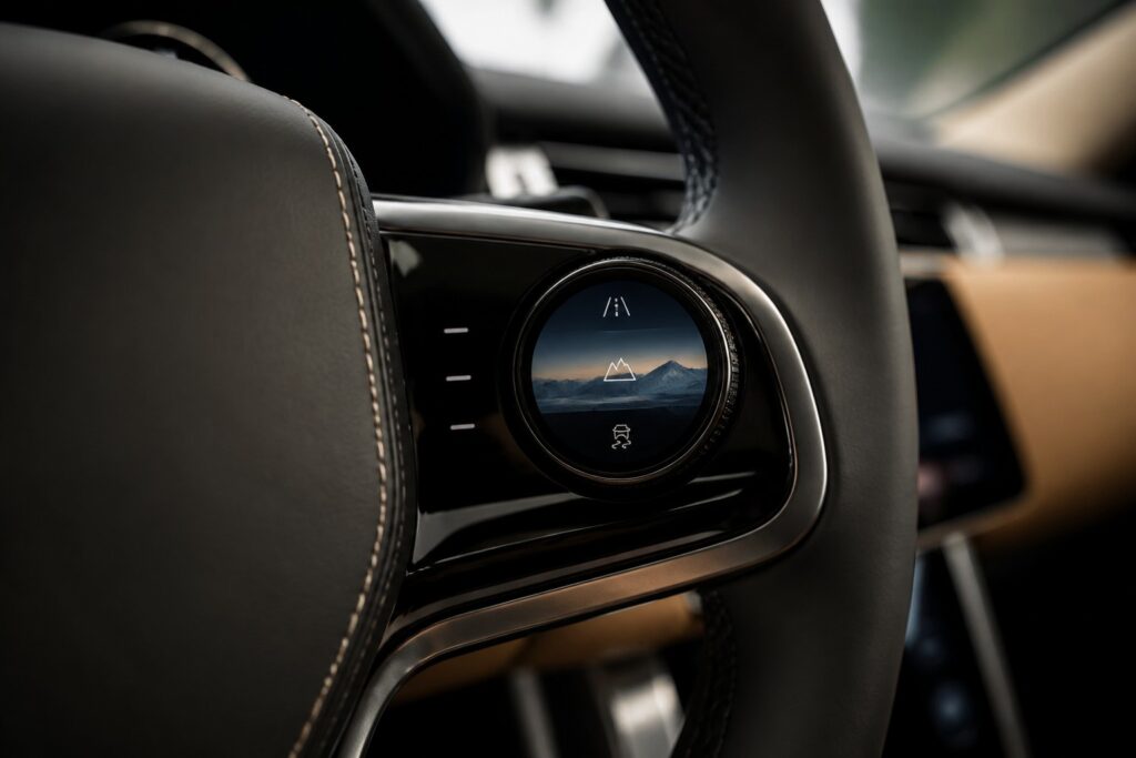 steering wheel oled knob guide