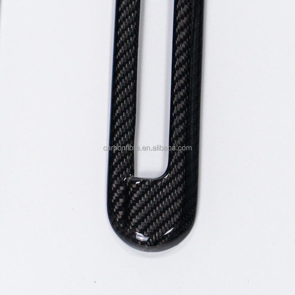 Mercedes G63 carbon fiber interior vent trim rear pillar covers