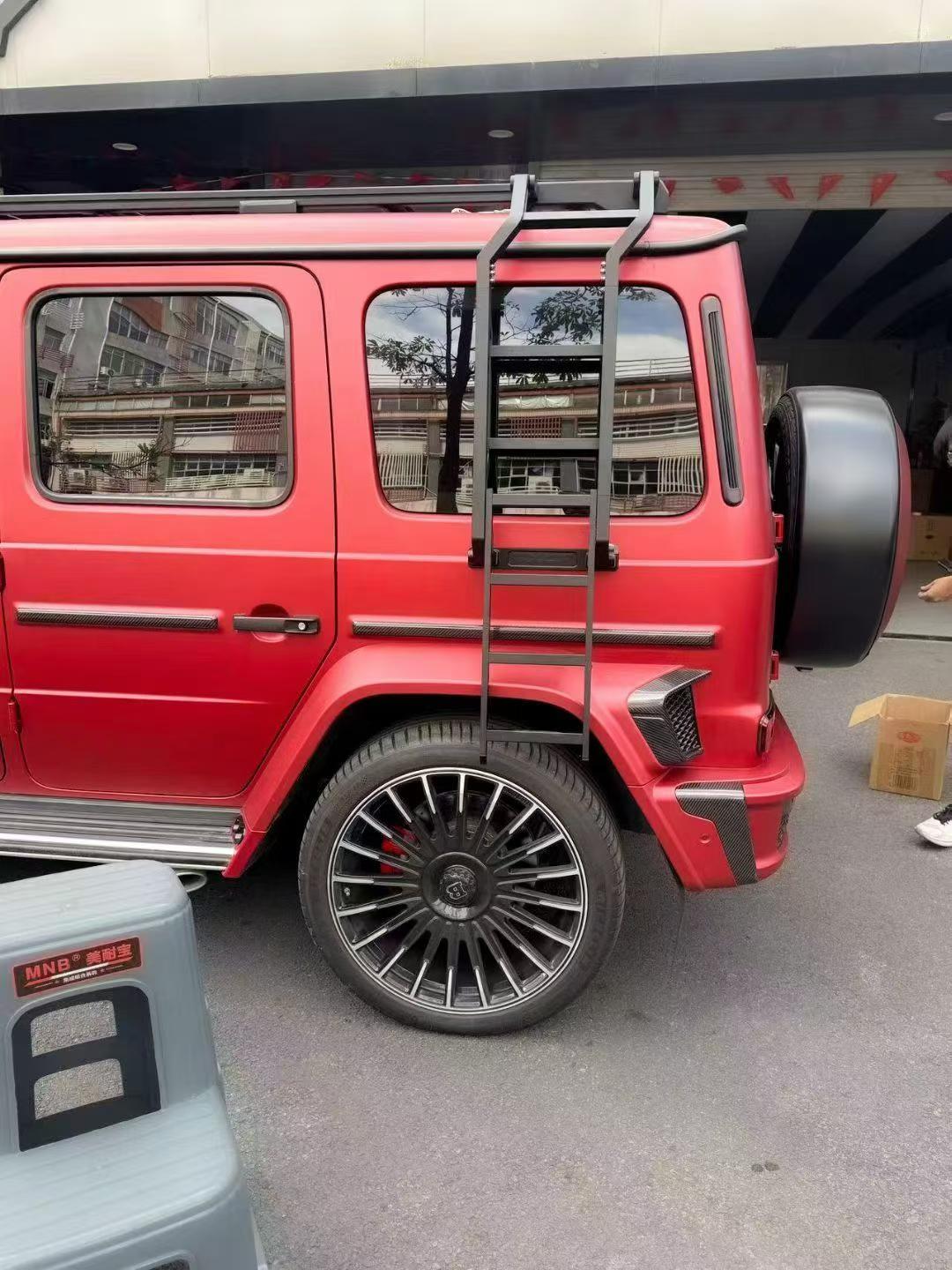 W464 G-Class LED corner lights turn signal smoked upgrade