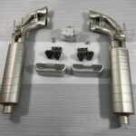 Ultra-light titanium performance exhaust for Mercedes G-Class W464 G63 AMG AK style