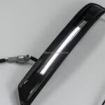 Dry carbon headlight trim with integrated LED DRL for G-Class W465