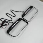 Carbon fiber headlight frame cover W465 G63 G500 LED light upgrade