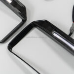 B-Style dry carbon LED DRL headlight frame Mercedes G-Class W465 2025