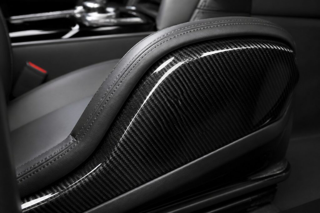 dry carbon seat side covers g class guide