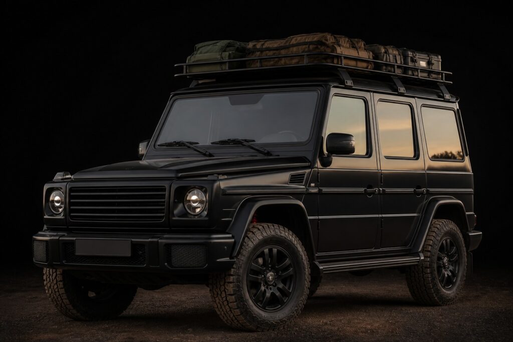 g class roof rack cargo guide