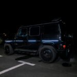 Mercedes G-Class B style carbon door handle trim G63 G500