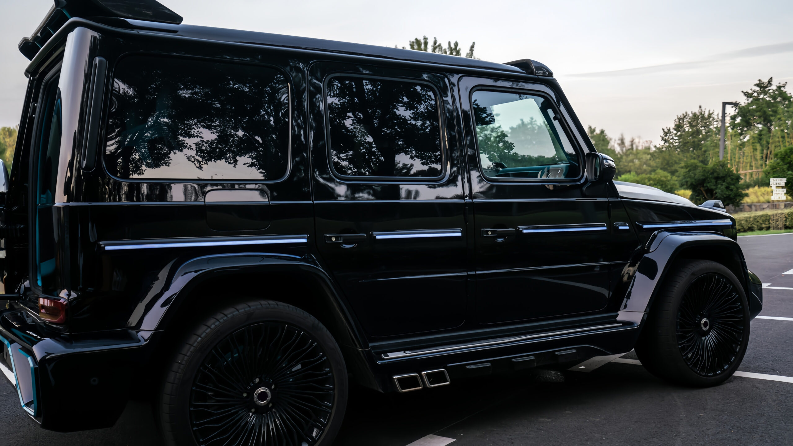 G-Class W464 dry carbon door handles G500 G63 2019 2020 2021