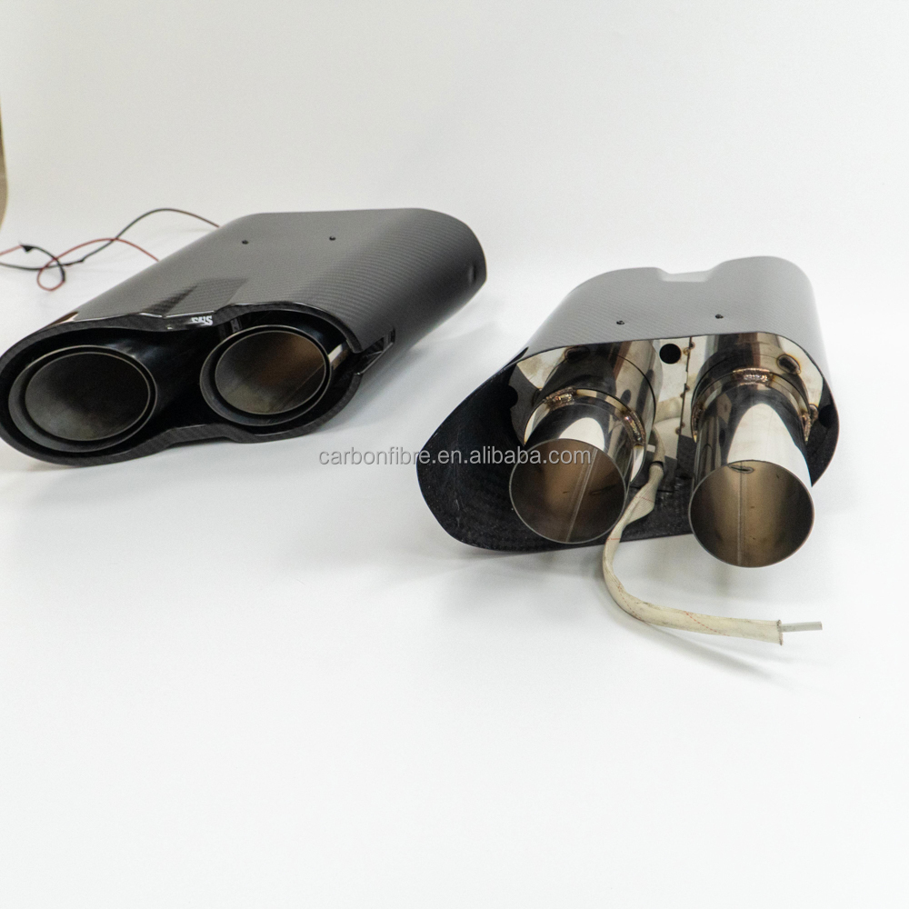G-Wagon B900 carbon fiber exhaust tip trim Brabus style