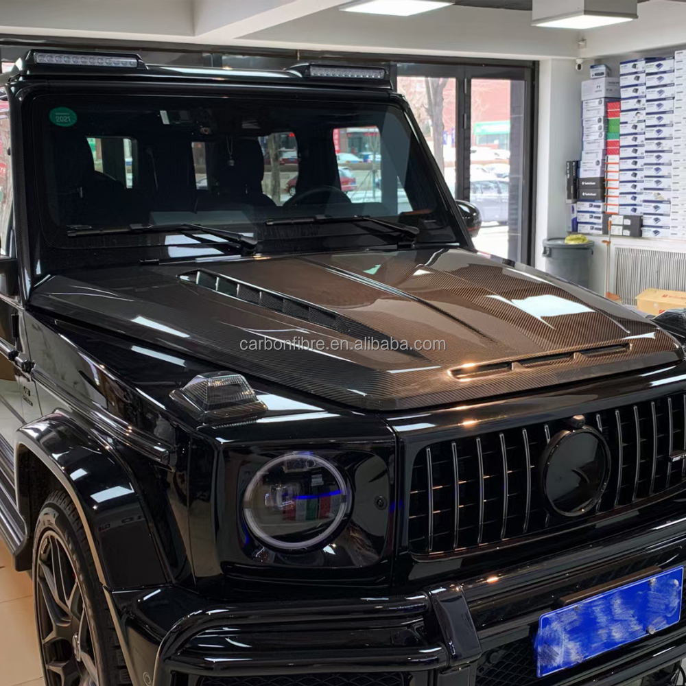G63 roof light bar carbon G800 B style G-Wagon W464 spotlight