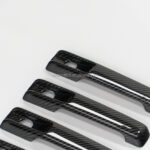G63 carbon fiber seat back panel cover rear trim W464
