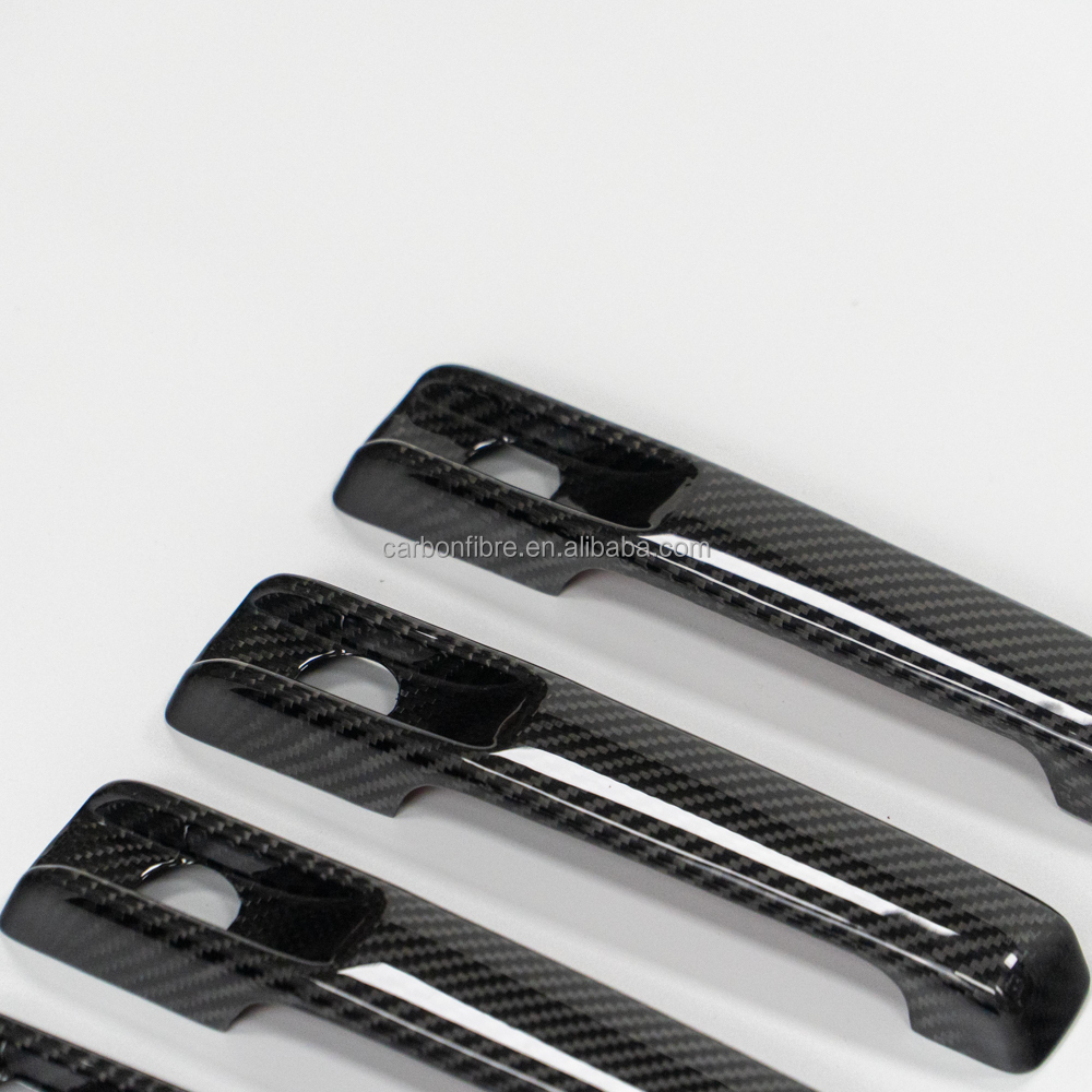 G63 carbon fiber seat back panel cover rear trim W464