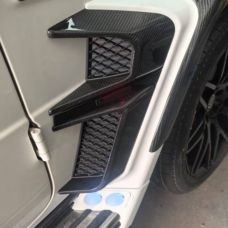G63 carbon canards fender vents G-Wagon W464 Rocket style