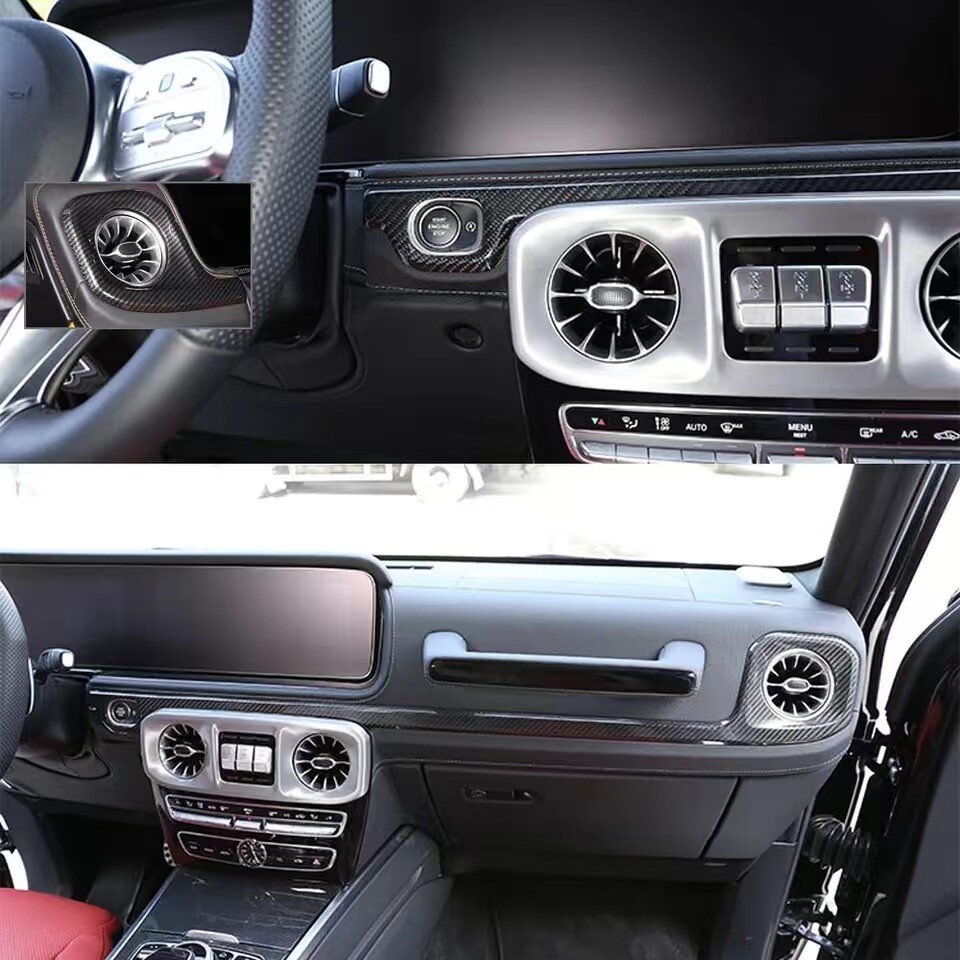 Mercedes G-Class W464 carbon front AC vent cover G400 G350