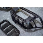 G-Wagon W465 carbon bumper vent cover no cutting install