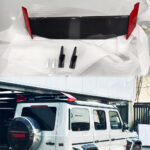 G900 Rocket style carbon fiber rear spoiler for Mercedes G-Class W464 G63