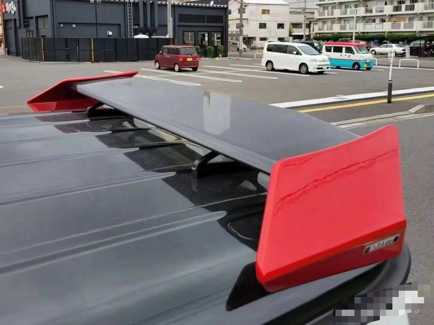 G63 carbon rear spoiler G900 Rocket W464 G-Wagon
