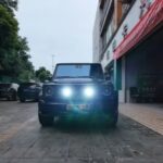 Mercedes G-Class W464 grille spotlight hidden LED G500