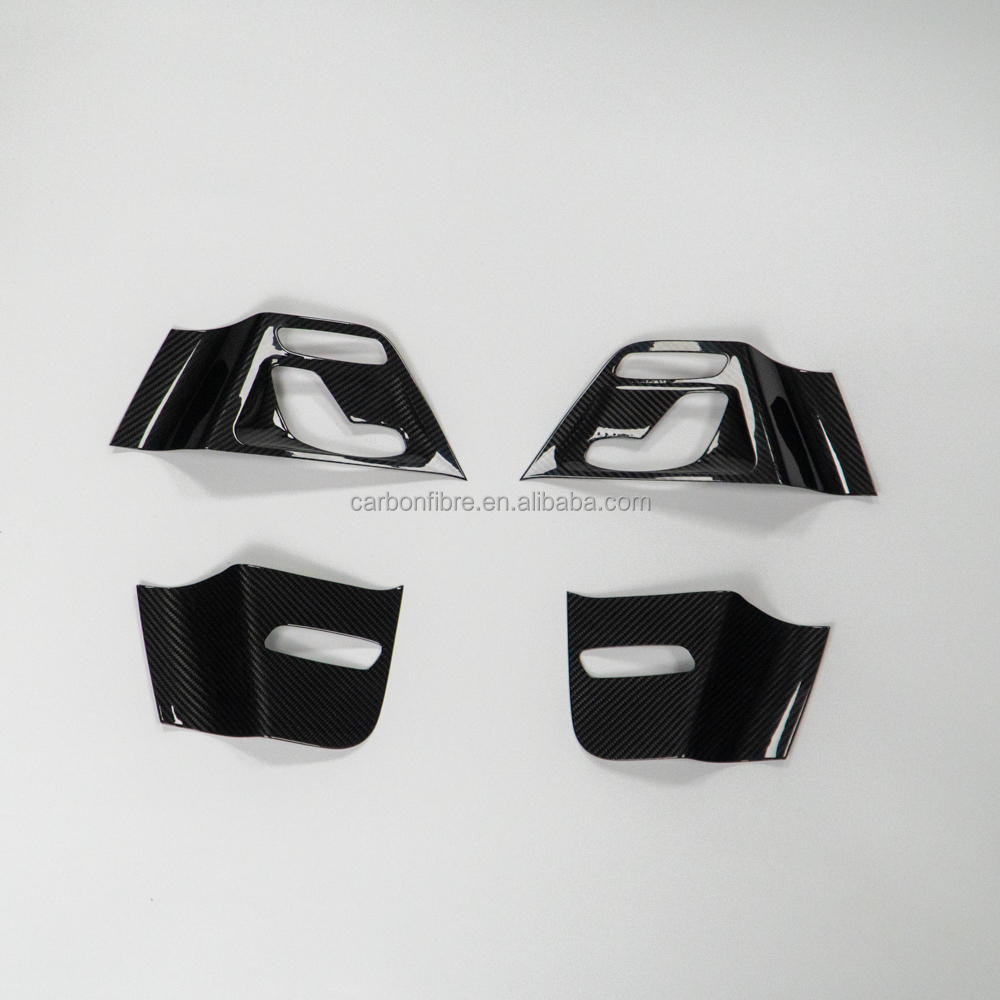 Dry carbon fiber interior door panel covers for Mercedes G-Class W464 G63 G500