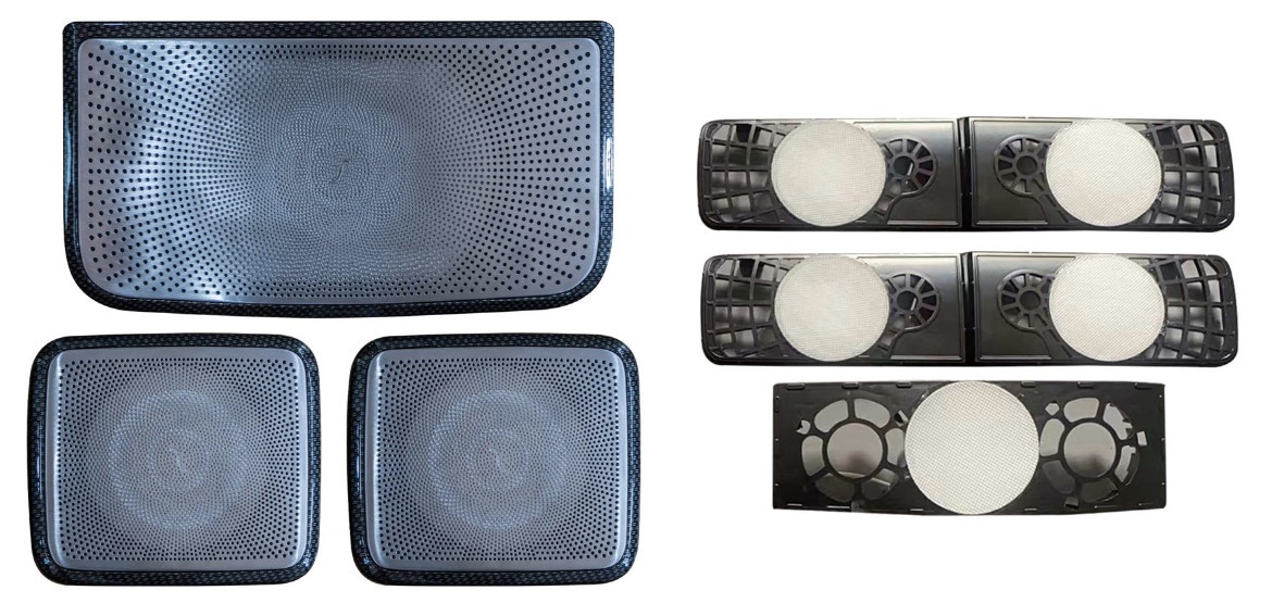 Mercedes G-Class LED speaker cover ring ambient lighting W465