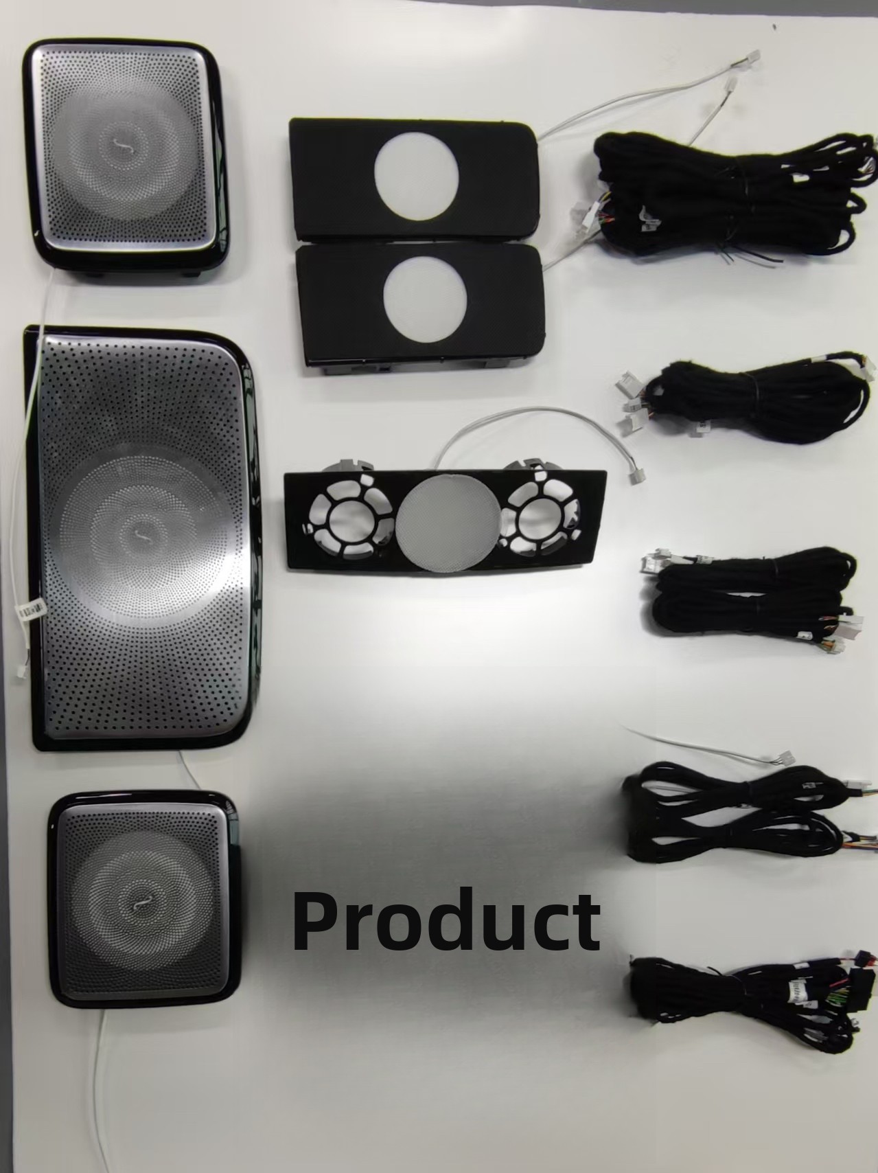 G-Wagon W464 LED ambient speaker cover multi color G500