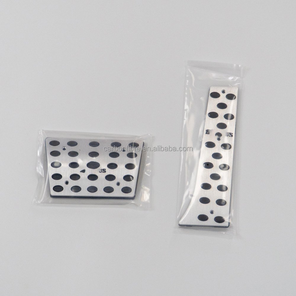 Anti-slip pedal covers for Mercedes G-Class G500 G63 G400 no drilling