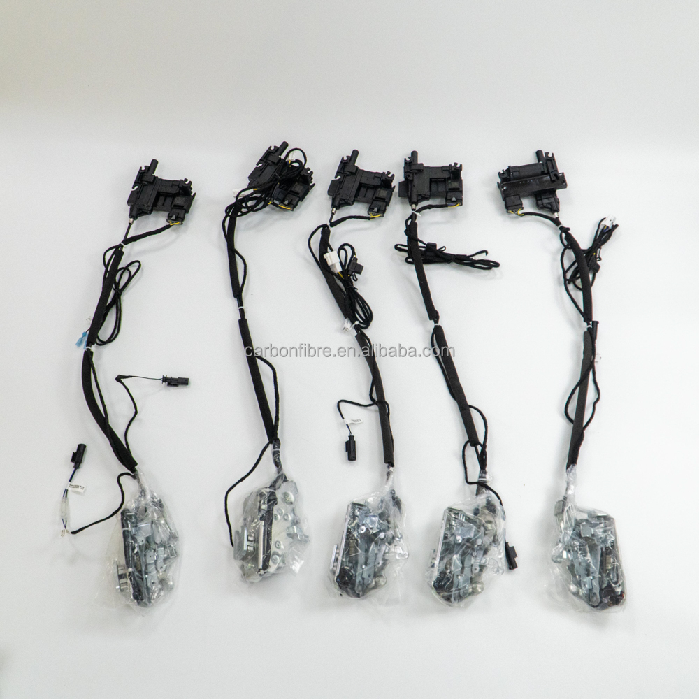 Dry carbon fiber fog light frames with LED for Mercedes G-Class W464 G63