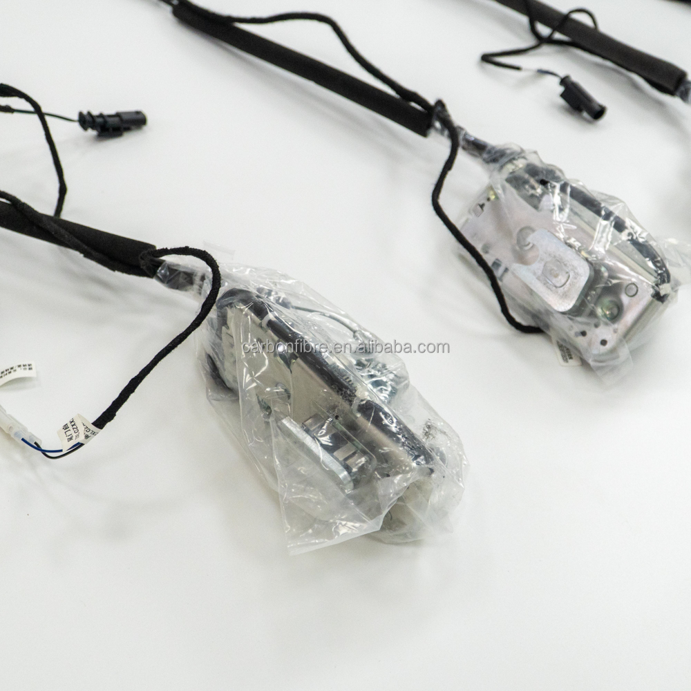 G63 dry carbon fog light frame LED W463A G-Class front bumper