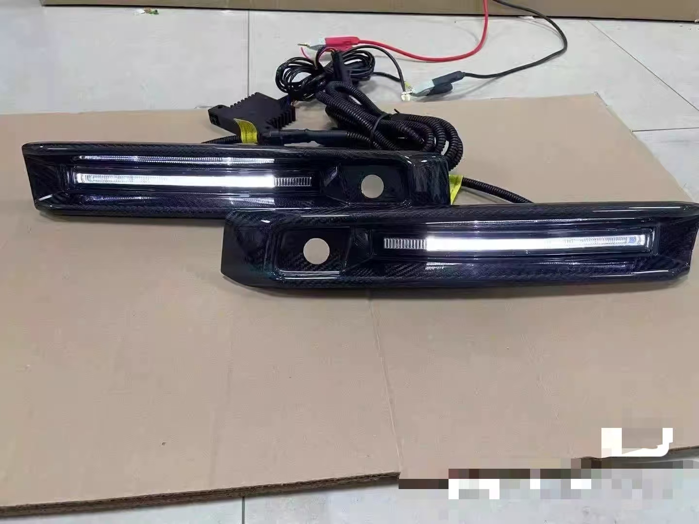 Mercedes G-Class W463 DRL front turn signal lamp upgrade G400 G350